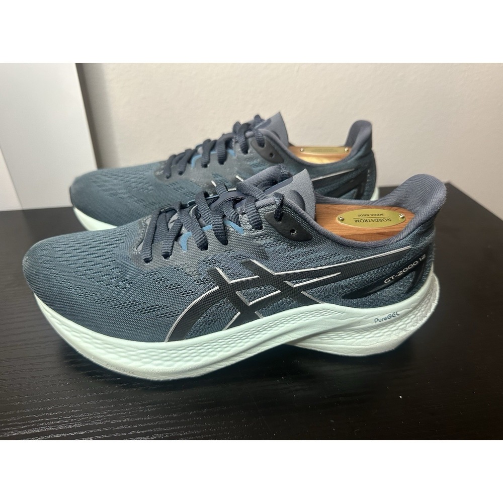 Asics Women's GT 2000 12 Running Athletic Shoe, Size 8 WIDE Green Teal - Picture 5 of 9
